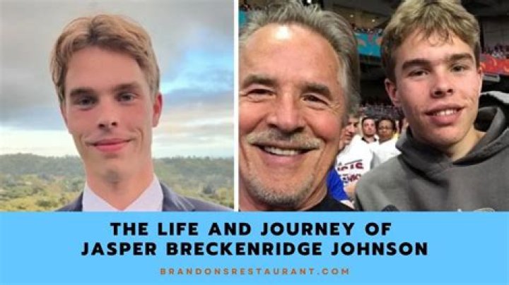 Jasper Breckenridge Johnson Height, Weight, Net Worth, Age, Birthday, Wikipedia, Who, Instagram, Biography
